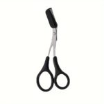 ⁦Eyebrow Scissors With Comb, Stainless Steel Scissors, Safety Eyebrow Makeup Scissors⁩ - الصورة ⁦9⁩