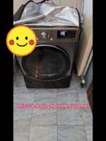 Heavy-Duty Waterproof & Dustproof Washing Machine Cover - UV Resistant, Multiple Sizes for Front Load Washers, Easy Roll-Edge Design, Safety Certified Appliance Protector - Image 13