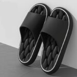 Women'S Soft & Comfortable EVA Slip-On Slippers - Non-Slip, Wear-Resistant, Lightweight Home Slippers with Soft Beige Upper and Ergonomic Design, All-Season Comfort, Non-Slip Footwear | Soft Upper Material | Ergonomic Design, Slippers for Home - Image 6