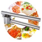 ⁦1pc Garlic Press, Stainless Steel Garlic Mincer & Peeler, Garlic Crusher, Removable Inner Dish Design For Easy Clean And Filling Garlic Kitchen Accessories⁩ - الصورة ⁦11⁩