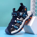 Boys' Casual Sandals - Breathable, Non-Slip, Lightweight, and Durable Beach Shoes with Strap Design, Perfect for Summer Activities, Beach Footwear | Strap Sandals | Lightweight Footwear - Image 2