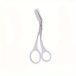 ⁦Eyebrow Scissors With Comb, Stainless Steel Scissors, Safety Eyebrow Makeup Scissors⁩ - الصورة ⁦7⁩