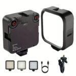 Led Adjusted 3000K-6000K Rechargeable Clip Photography Lighting Kit Fill Light for Studio Lights Selfie Clip Fill Light Led Video Conference Fill Light Phone Light Selfie Light Video Light  for Phone iPad Camera Laptop Light for Phone Selfie TikTok Live S - Image 2