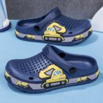 Casual Cute Cartoon Soft Sole Clogs For Boys, Breathable Lightweight Clogs For Indoor Outdoor Beach Pool - Image 14