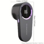 ⁦Clothes Trimmer - Clothes Hairball Trimmer, Home Hairball Removal Machine, Remove Pilling Magic, Portable Clothes Hairball Trimmer⁩ - الصورة ⁦6⁩
