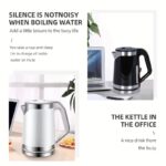 Electric Kettle 67.63oz Large Capacity Automatic Power Outage Anti-scalding Curling Boiling Kettle Household Stainless Steel Electric HotKettle - Image 3