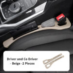 Pack of 2 Car Seat Gap Storage Strips, Leak-proof Design Prevents Debris Falling and Can Also Store Small Items, In-Car Interior Gap Organizer - Image 6