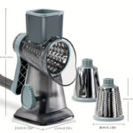 KEOUKE Multi-Functional Cheese & Vegetable Grater with Container - Durable Plastic, Sharp Grating Surface, Ideal for Kitchen Use, Grates Cheese Perfectly for Breakfast, Brunch, and Mor - Image 4