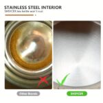 2.5L Stainless Steel Whistling Tea Kettle with Natural Stone Finish and Wood Pattern Handle - Fast Boil, Perfect for Tea, Coffee, Milk - Image 8