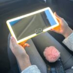 Rechargeable LED Car Makeup Mirror with Touch Screen, 3 Lighting Modes & Built-In Fill Light - USB-Powered Sun Visor Mirror for Cars, Trucks, SUVs - Keep Beautiful Anywhere, Anytime - Image 3