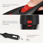 Car Wired Vacuum Cleaner, Car Cleaning Interior Cleaning Dust Removal Suction Large Power Strong Suction Green Black Suitable for People with Cars - Image 7