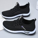 New Season Women's Casual Outdoor Running Walking Daily Commute Slip-On Mesh Sneakers with Side Pattern and Double-Layer Sole - Image 6