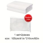 2pcs 1Set Ramadan/Eid Al Fitr Muslim Men'S Prayer Towel Adult White Ihram Arab Traditional Hajj Towel Hajj Towel Prayer Shawl with Tassels Men'S Clothing Gift White Hajj Eid Gift - Image 7