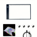 LED Light Pad A4/A5 Three Level Dim Scale Drawing Copy Board Graphic Tablet Trace Light Box for Diamond Paint PC Laptop - Image 6