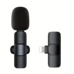 2pcs AMOSIJOY Wireless Lavalier Microphone System with 7.44meter Range, 5 Hours Playtime, Noise Cancellation, USB Charging, Rechargeable Polymer Battery - Ideal for Vlogging & Online Content Creation, Vlogging Equipment | Omnidirectional Microphone | Rech - Image 7