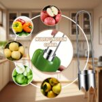 1/2/3pcs Stainless Steel Fruit & Vegetable Corer Tool - Efficient Kitchen Gadget for Cucumbers, Bell Peppers, Apples, Tomatoes, Jalapenos - Durable, Easy-to-Use Core Remover for Home Cooking, Core Removal Tool | Streamlined Design | Stainless Steel Tool - Image 7