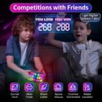 ⁦Rechargeable Brain-Boosting Game Cube for Youngsters & Adults - 15 Fun Memory & Speed Games, Adjustable Volume, USB Charging - Perfect Gift for Boys & Girls Ages 6+⁩ - الصورة ⁦4⁩