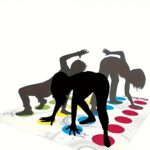 1pc Christmas & Halloween Party Game Set - "Left Hand, Right Hand" Interactive Cardboard Game for Adults, Indoor/Outdoor Holiday Entertainment, Holiday Party Game|Strategic Gameplay|Durable Cardboard, Christmas Games - Image 2
