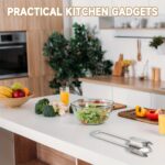 1/2/3pcs Stainless Steel Fruit & Vegetable Corer Tool - Efficient Kitchen Gadget for Cucumbers, Bell Peppers, Apples, Tomatoes, Jalapenos - Durable, Easy-to-Use Core Remover for Home Cooking, Core Removal Tool | Streamlined Design | Stainless Steel Tool - Image 10