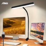 AMill Smart Touch Gooseneck LED Desk Lamp - Adjustable 360° Angle, 3 Color Temperature Modes, USB Power, No Battery Needed, Ideal for Home, Office, Study, and Reading, Reading Light|Modern Desk Lamp|Adjustable Arm Lamp