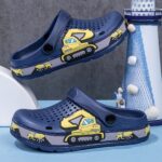 Casual Cute Cartoon Soft Sole Clogs For Boys, Breathable Lightweight Clogs For Indoor Outdoor Beach Pool - Image 10