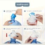 ⁦Space-Saving Metal Bucket Rack - Easy Assembly, Perfect for Kitchen & Office Storage, Water Bucket, Daily Essentials⁩ - الصورة ⁦14⁩