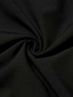 Men'S Polyester V-Neck Kaftan with Geometric Applique - Modest Loose-Fit Middle Eastern Thobe, Three-Quarter Sleeves, Non-Stretch Woven Fabric, All-Season - Image 5