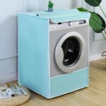 1pc Fashionable Washing Machine Cover, Oxford Fabric with Floral Pattern, Waterproof, UV, Oil-Resistant, Durable, for 8-10kg Front Load, Top Load, Front Load, Washing Machine, Dryer, Washer Dryer Combo - Image 2
