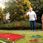 2 Game Boards + 6 Bean Bags Portable Artificial Jade Corn Toss Kit, Includes Artificial Jade Corn Toss Game Board and Bean Bags, Perfect for Yard Games and Party Fun, Ultimate Family Interactive Gaming Set, Gift - Image 5