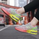 Women's Air Cushion Sports Shoes, Shock Absorbing Low Top Running Sneakers, Casual Outdoor Tennis Trainers - Image 4