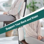 Ergonomic Knee Pillow for Side & Back Sleepers - Between Leg & Under Knee Support Pillow with 100% Polyester, Machine Washable, White - Spinal Alignment & Pressure for Better Sleep, Side Sleeper Pillow, Contoured Design, Soft Fabric, Healthconscious Users - Image 6