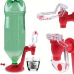 ⁦PVC Soda Water Dispenser - Inverted Beverage Dispenser, Creative Drink Seller for Home Bars, Party Accessories, Small Kitchen Tool.⁩ - الصورة ⁦3⁩