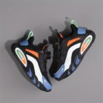 ⁦Casual Cool Low Top Sneakers With Rotating Button For Boys, Breathable Shock-absorbing Running Shoes For Spring Summer Autumn⁩ - الصورة ⁦7⁩