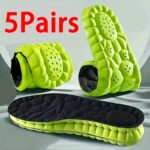 5 Pair Lightweight And Soft Insoles for, Soft, elastic and breathable, sports shoes and casual insoles Comfortable And Non Tiring Feet