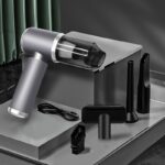 ⁦For Mini Handheld Vacuum Cordless, Car Vacuum Cleaner Portable Charging, Three-in-One, Dust Suction and Air Blower and Hand Pump, 5000PA Hand Vacuum High Power, Cleaning Favorite⁩ - الصورة ⁦12⁩
