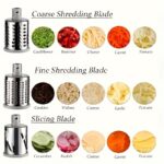 Multifunctional 3-in-1 Easy-to-Use Manual Cheese and Vegetable Potato Grater with Handle - Made of Durable Plastic, Rustproof, Easy to Clean, Perfect for Kitchen, Camping, and RV Use - Includes 3 Interchangeable Shaving Blades - Image 11