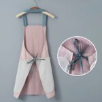 ⁦One Kitchen Apron Featuring a Hand Wipe Pocket - Ideal for Cooking, Gardening, And Home Tasks - Made from Durable PVC Material, Easy to Clean, And Requires No Batteries.⁩ - الصورة ⁦9⁩