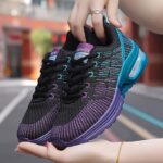 Women's Air Cushion Sports Shoes, Shock Absorbing Low Top Running Sneakers, Casual Outdoor Tennis Trainers - Image 5