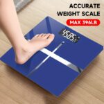 ⁦Weight scale, digital bathroom scale, household scale, weighing 180kg⁩ - الصورة ⁦6⁩