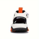 ⁦Boys' Summer Sports Sandals - Breathable, Non-Slip Sole, Hook-and-loop Fastener Strap, Durable with Striped Pattern⁩ - الصورة ⁦10⁩
