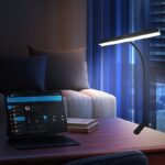 ⁦AMill Smart Touch Gooseneck LED Desk Lamp - Adjustable 360° Angle, 3 Color Temperature Modes, USB Power, No Battery Needed, Ideal for Home, Office, Study, and Reading, Reading Light|Modern Desk Lamp|Adjustable Arm Lamp⁩ - الصورة ⁦9⁩