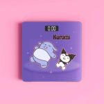 For Hello Kitty & for Kuromi Digital LED Display Screen Smart Electronic Scale with Cute Character Designs, Pink, Blue, Purple - Battery Powered, Ideal for Daily Use & Gift-Giving - Image 6