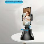 ⁦360-Degree Rotating Smart Tracking Camera Platform Live Streaming Tripod Phone Holder with Auto Tracking Camera⁩ - الصورة ⁦2⁩