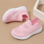 One pair of breathable and lightweight mesh casual sports shoes for girls and boys in four colors, suitable for spring and summer - Image 3