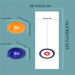 ⁦Adult Tabletop Popsicle Game & Home Entertainment Board Game, Including A Table Tennis Cloth And 8 Popsicles⁩ - الصورة ⁦4⁩