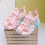 Youngsters' Breathable Mesh Sandals - Comfortable, Non-Slip Summer Footwear for Boys & Girls with Secure Fastening - Image 3