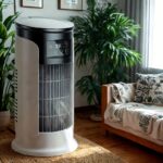 3-in-1 Function, Portable Air Conditioner Humidifier Aroma Lamp Fan, USB Cooler AC, Essential Cooling Device for Office and Home Use, USB Portable Air Conditioner, USB Fan