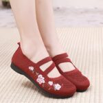 ⁦[Soft Sole] 2024 Women's Summer Casual Knit Flats | Soft Sole, Lightweight & Comfortable Fabric | PU Insole | Slip-On Shoes | Summer⁩ - الصورة ⁦6⁩