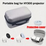 Magcubic HY300 Pro Projector Travel Case - Durable Nylon Storage Bag with Lens Protection, Dust-Proof Carry Cover, Padded Carry Case - Image 2