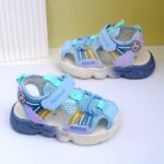 Youngsters' Breathable Mesh Sandals - Comfortable, Non-Slip Summer Footwear for Boys & Girls with Secure Fastening - Image 9